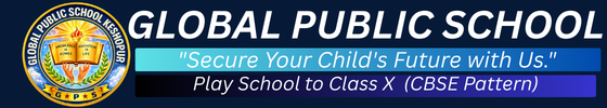 GLOBAL PUBLIC SCHOOL Logo